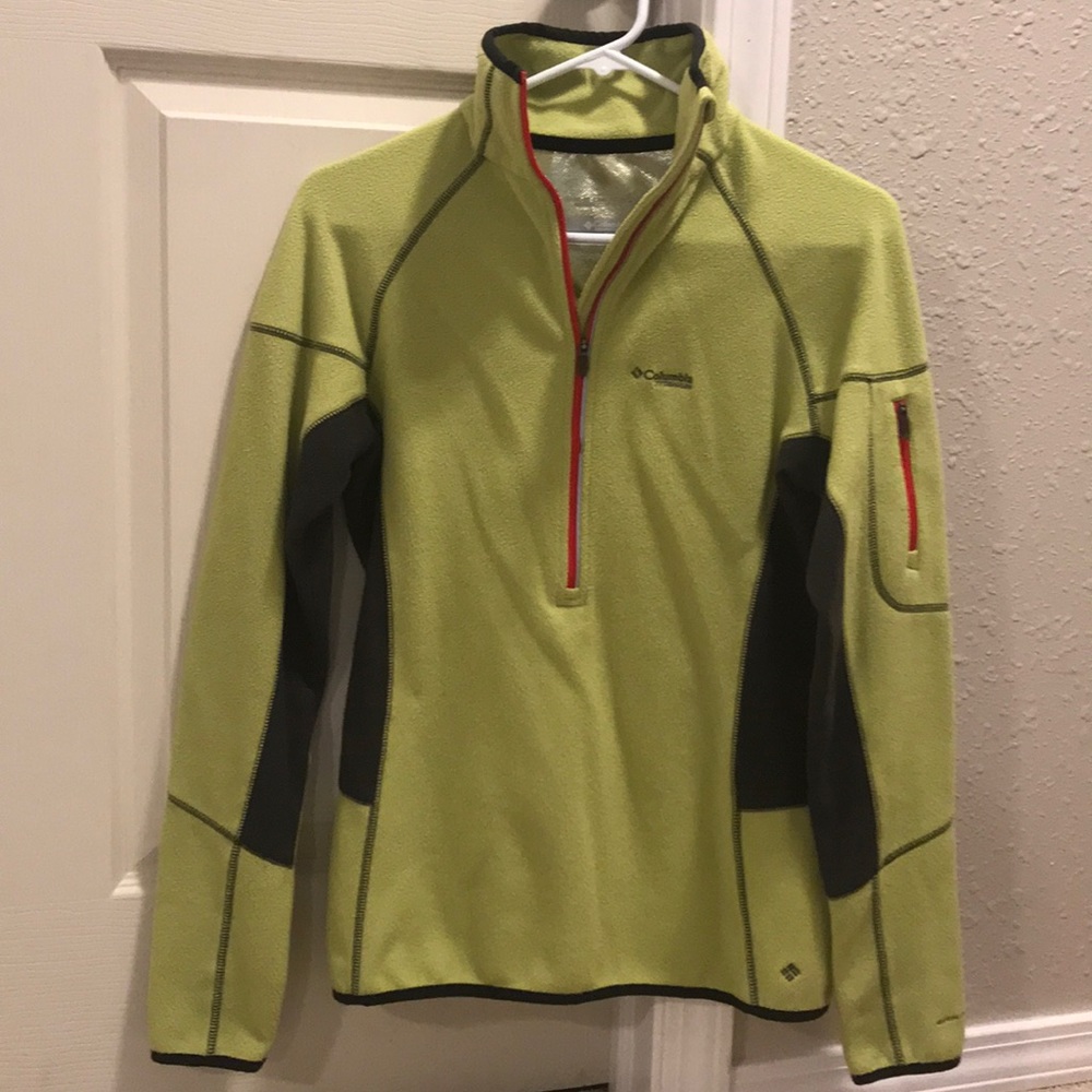 Columbia fleece half zip up